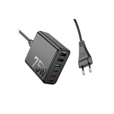 شارژر 75 وات 6 پورت هوکو مدل C133A Earl